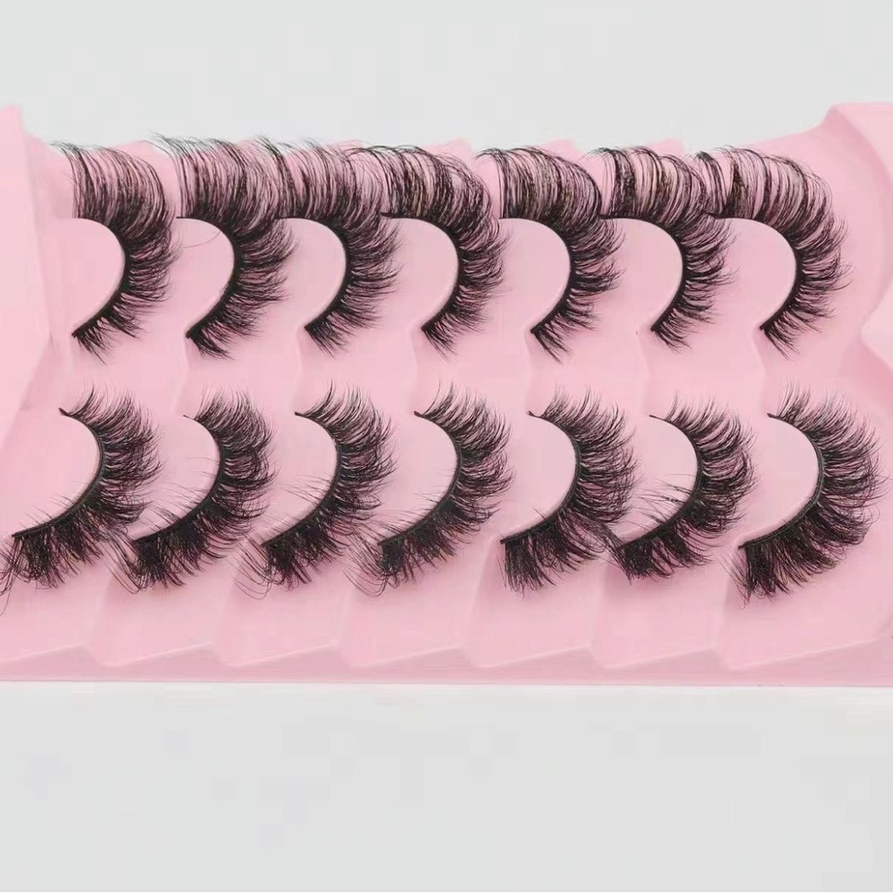 Dramatic Black False Eyelashes Set